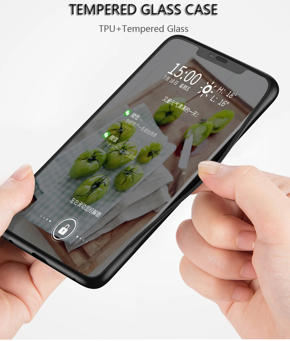 Чехол UPaitou из закаленного стекла в стиле ретро для Huawei Y7 2019 мягкий чехол ТПУ с