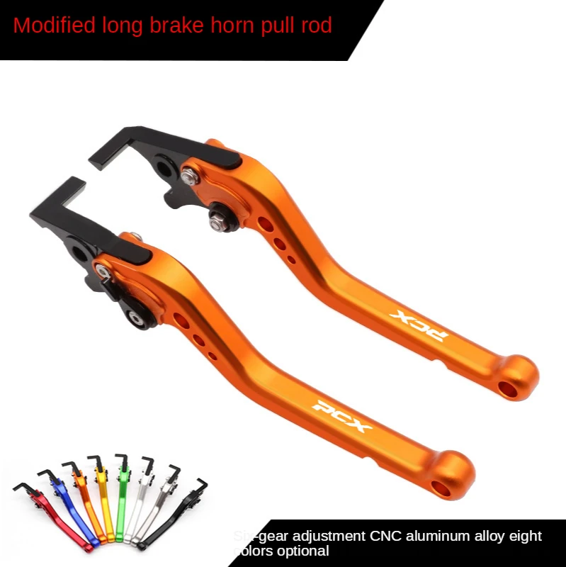 

Подходит для Honda PCX мотоцикла CNC алюминиевая ручка тяги аксессуары модифицированный длинный тормоз и клаксон сцепления