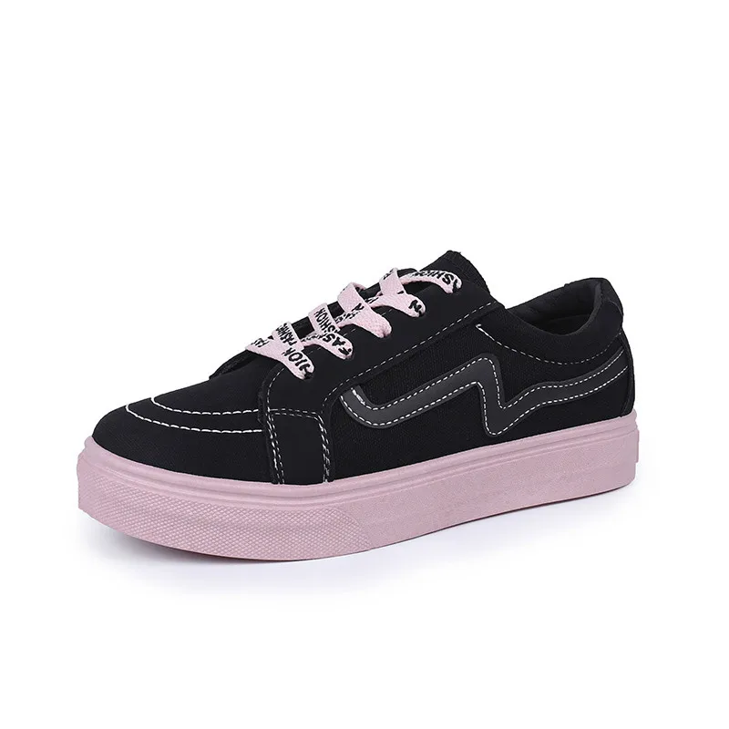 Женские парусиновые туфли на платформе удобные повседневные кроссовки плоской