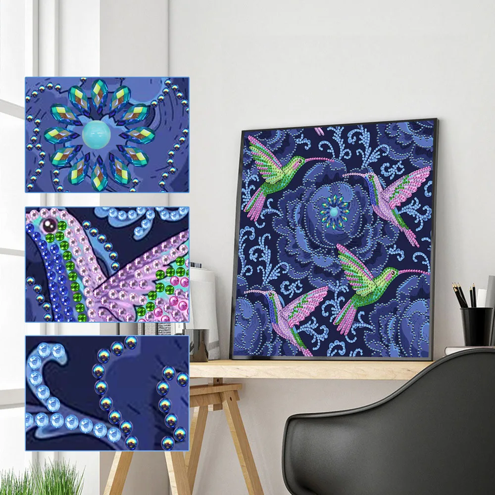 

5D DIY shaped diamond painting animal bird mosaic cross stitch mosaic home decoration handmade gift