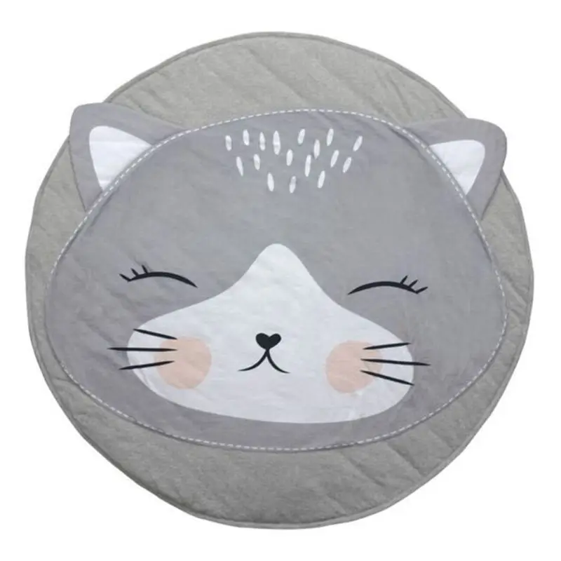 Детский игровой коврик для ползания Хлопковое одеяло с рисунком животных