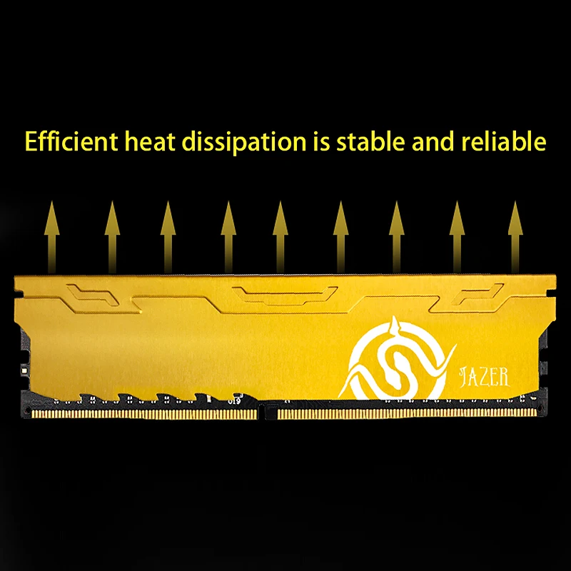 

JUHOR PC Memory DDR4 8GB 3000MHz 1.35V 288 Pin PC Computer Desktop Memory Module Ram Heat Sink Memory Stick Support XMP2.0