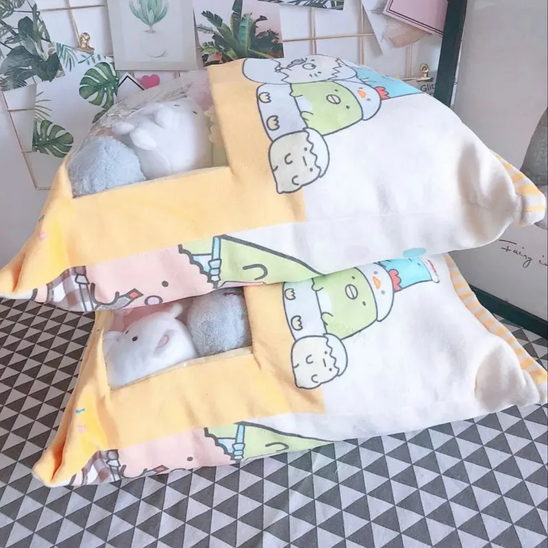 Мягкая подушка Sumikko Gurashi плюшевая японская анимация мягкая угол био мультяшная