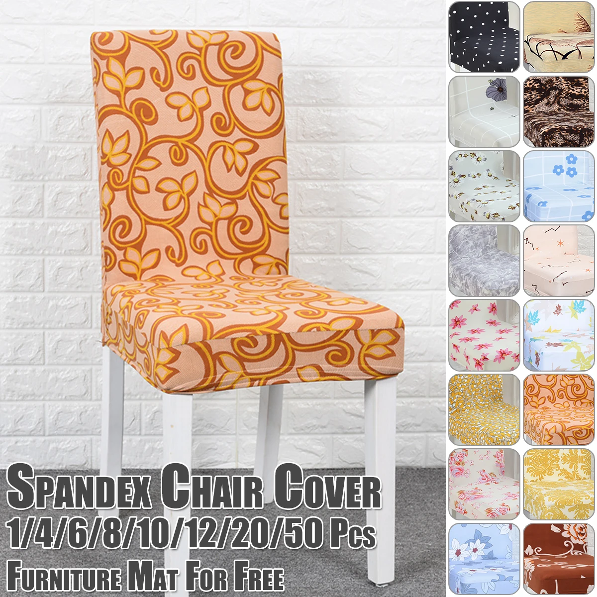 Флисовые чехлы для стульев свадьбы из спандекса растягивающиеся съемные