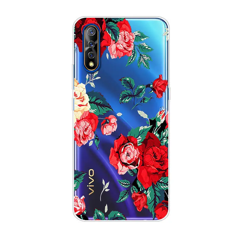Case 19 Чехол для VIVO S1 силиконовый чехол на заднюю панель телефона Крышка для VIVO S1 S 1 VIVOS1 V1907 ТПУ мягкий чехол - Цвет: Case 19
