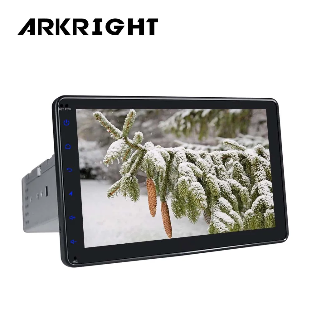 ARKRIGHT одиночный Din " Универсальный автомобильный радиоприемник 2 ГБ/32 Гб Wifi Bluetooth DSP Android 8,1 Восьмиядерный зеркальная связь SWC gps радио плеер