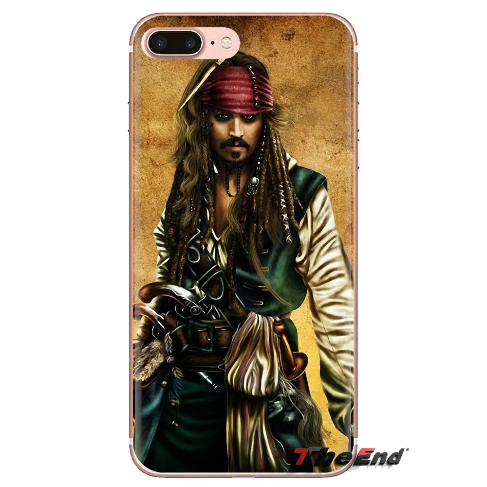 Чехол для телефона с изображением персонажа фильма Пираты Карибского моря