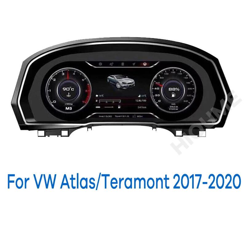 

Автомобиль приборной панели, датчики спидометра приборной панели Панель ЖК-дисплей монитор миль для Volkswagen VW Atlas Teramont 2017 2018 2019 2020