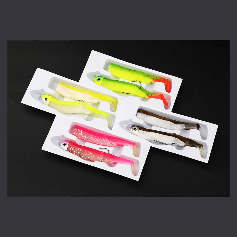 Сумасшедшие приманки MIG FISHING black minnow 2 5g 10 г 12 легкая Приманка Мягкая приманка