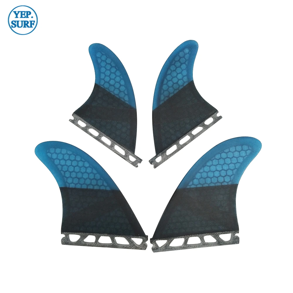 Fins для серфинга 2020 новый дизайн набор Future K2.1 + GX Black/Blue Fin Set продажа в серфинге |