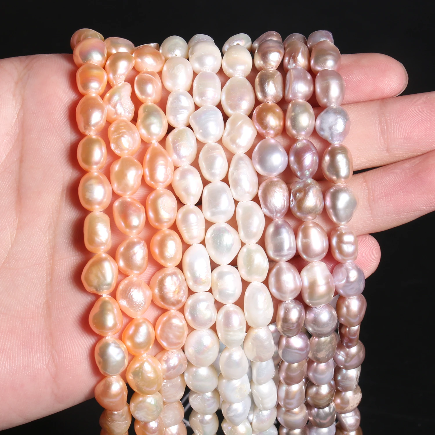 

Natural Freshwater Pearls Beads 100% Natural Pearls Irregular Shape For Jewelry Making Diy Necklace Bracelet Handmade Accessory