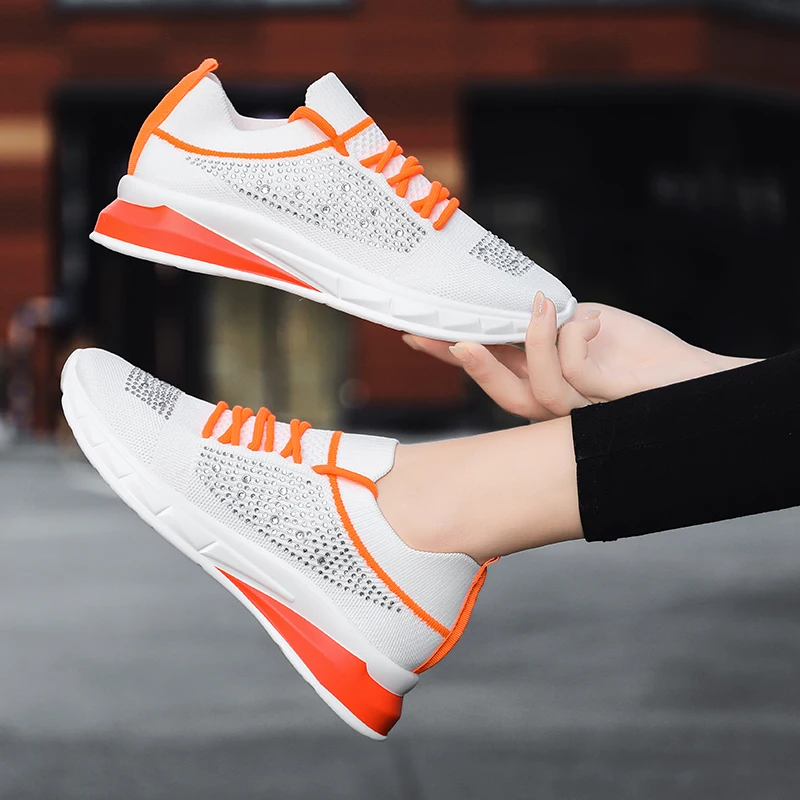 Tenis Mujer 2021 Women Runnigng Shoes High Quality Gym Sports for Female Stability Brand Sneakers Lady Athletic Jogging Trainers