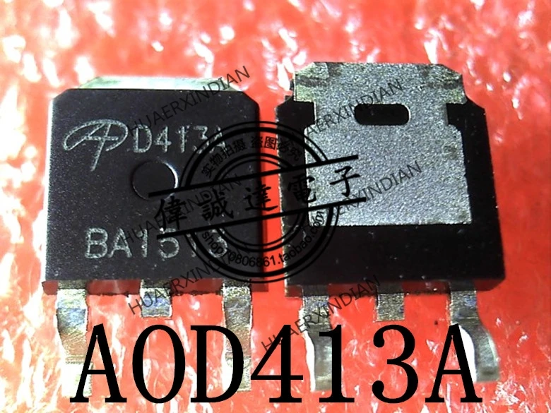 

1Pieces New Original AOD413A D413A TO-252 In Stock Real Picture