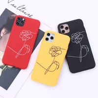 you never walk alone love yourself phone cover for iphone 11 pro max x xs xr max 12 7plus 8plus 6s se soft silicone candy case