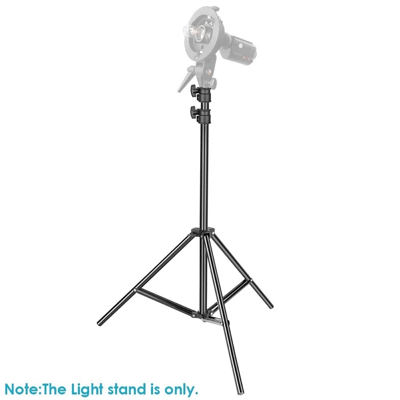 

2m Photography Video Studio Light Tripod Support Stand Adjustable Tripod With 1/4 Screw Head For Camera Photo Softbox Ring Light