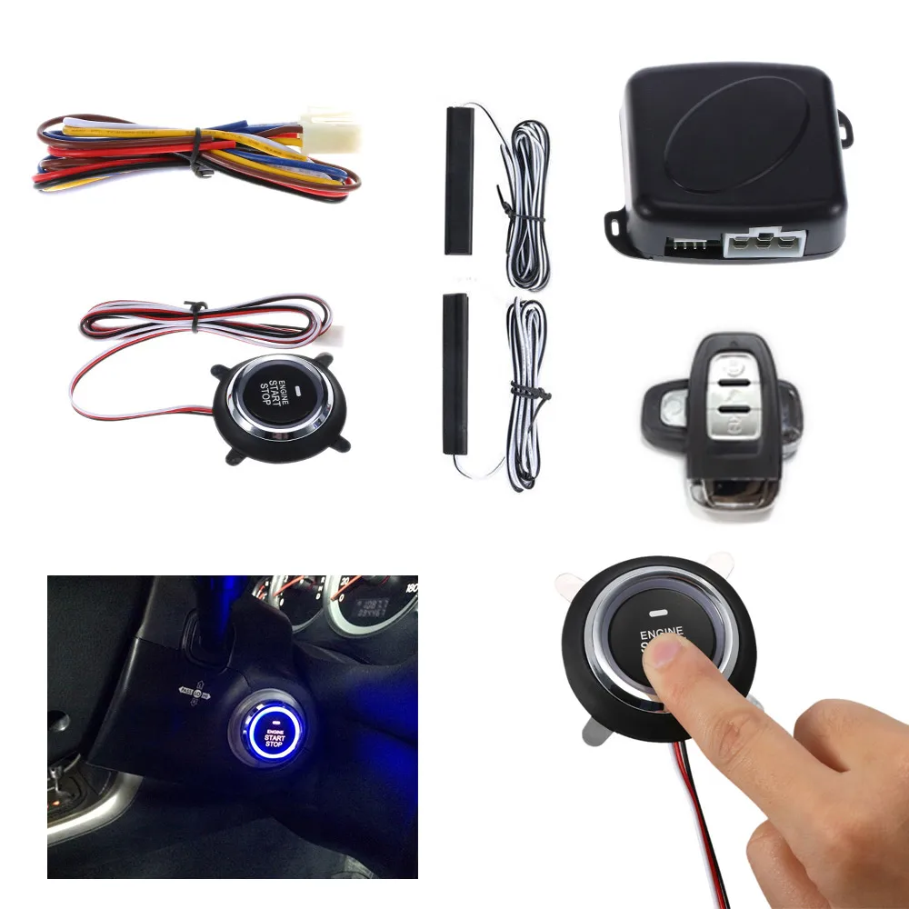 

Оптовая продажа от производителя PKE (Пассивный бесключевой доступ) Бесконтактный иммобилайзер автомобильная система, смарт-ключ PKE автомоб...