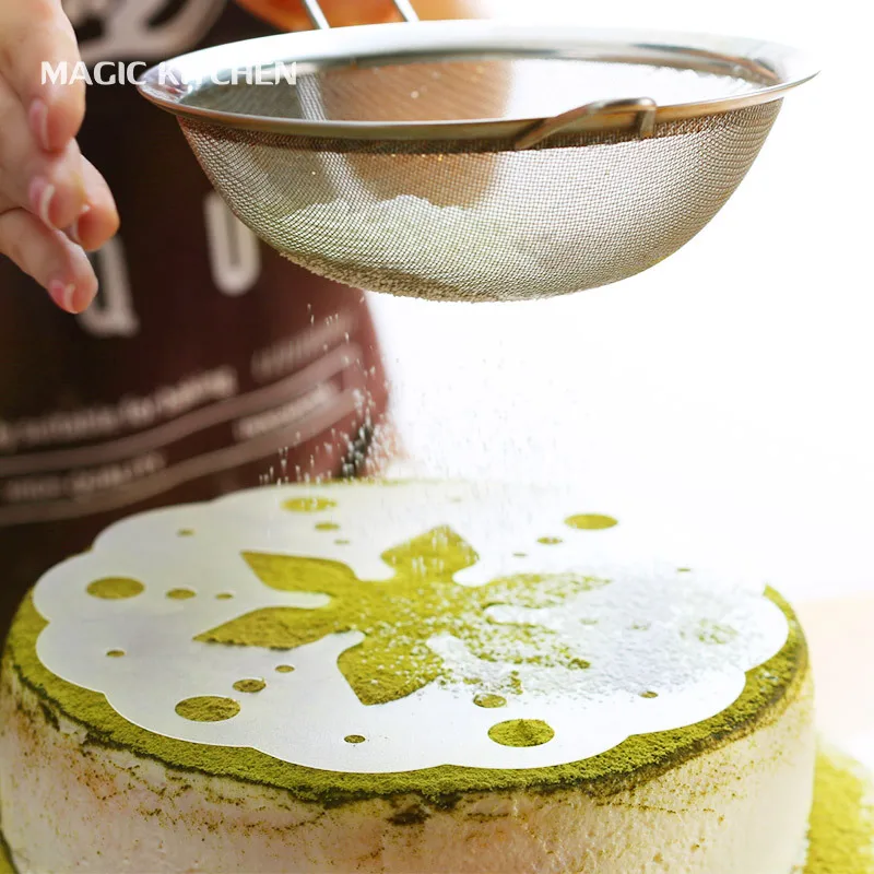 6 шт./модель распылителя для торта сито сахарной пудры подходит украшения 7-8