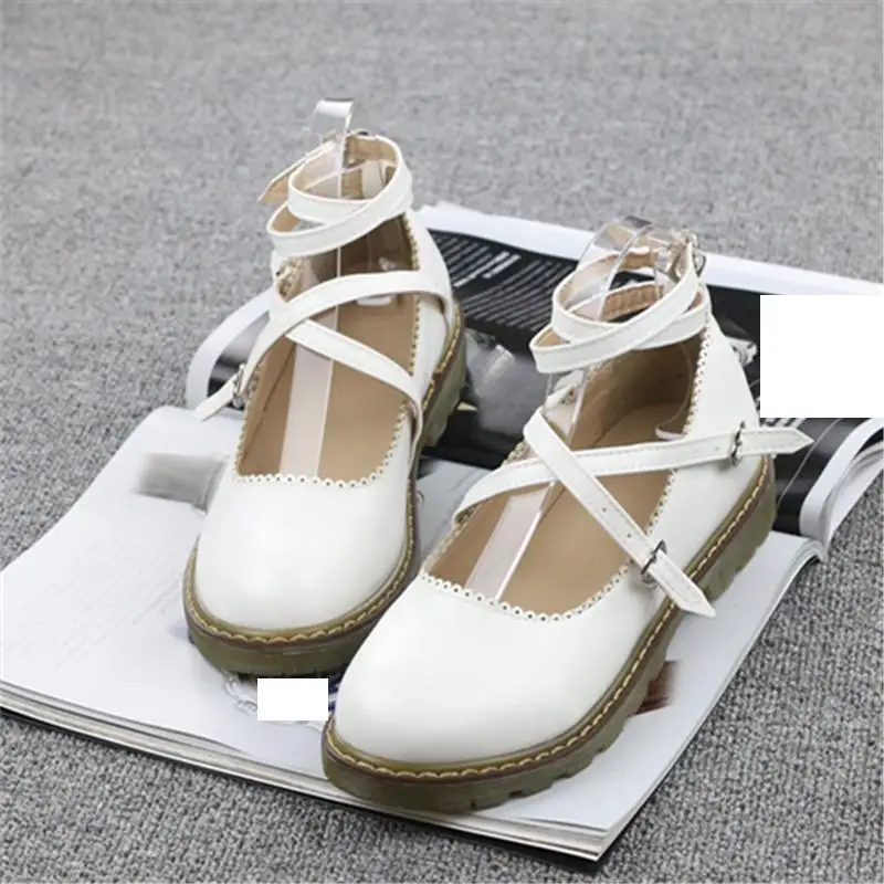 

Female Japan Anime Lolita Girls Student Uniform Shoes