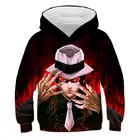 Модные толстовки с капюшоном Demon Slayer Ghost Blade 3D, свитшоты с длинным рукавом для мальчиков и девочек, пуловер Kimetsu No Yaiba для взрослых и детей