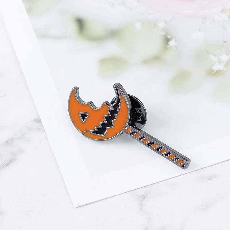 

Pumpkin Brooches Lapel Pin badge Funny Gift For kids Halloween Jewelry