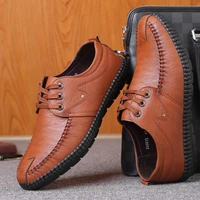 dress shoes men social shoes male soft leather formal shoes classic designer comfortable office shoes elegant brown black