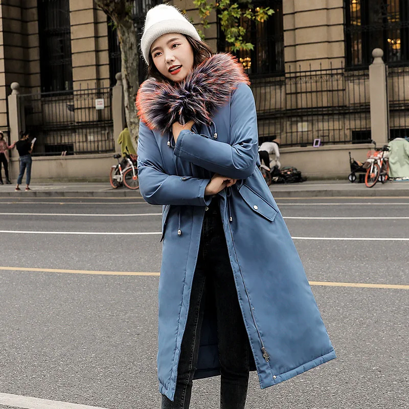 6xl 30 градусов новинка женское длинное пальто Осень зима теплое вельветовое