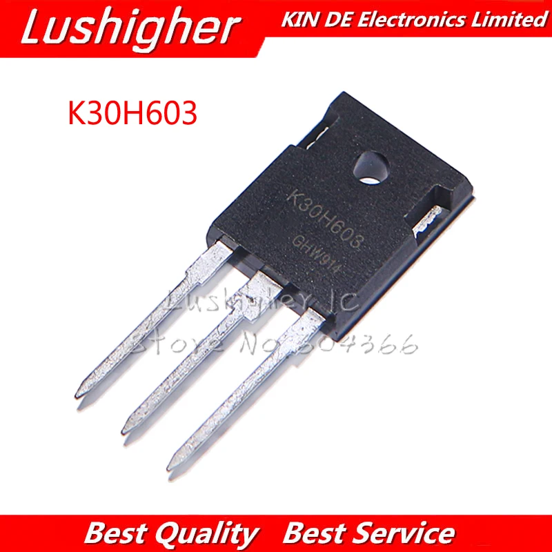 5 шт. IKW30N60H3 телефон K30H603 TO-247 IKW30N60