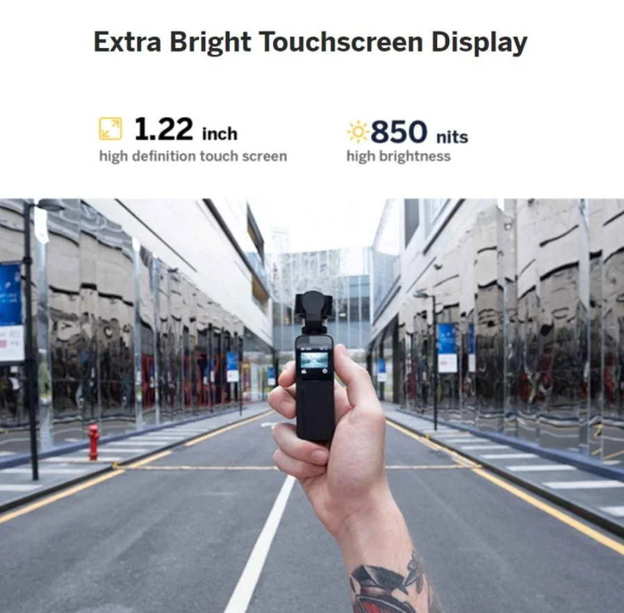 В наличии Snoppa Vmate 3 осевой портативный монопод с шарнирным замком 4K Камера 200Mbps