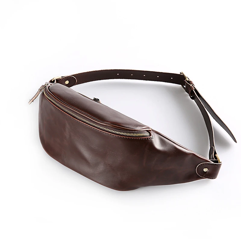 Мужская поясная Сумка Поясная Подушка Ретро сумка банан винтажная деловая