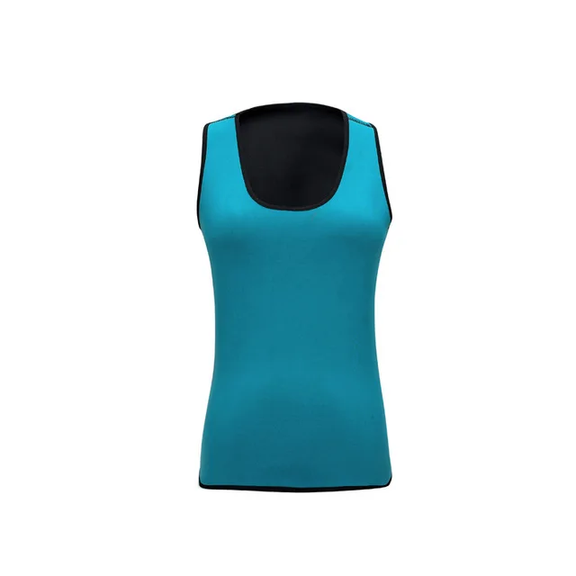Green Плюс Размеры Для женщин BodyShapers неопрена сауна ultra Sweat Shaperwear Для женщин для похудения, термо платье с резинкой на талии тренер моделирующий корсет Топы - Цвет: Green