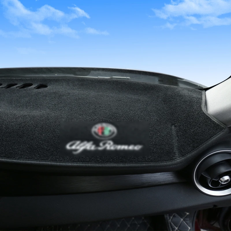 

Car central control instrument panel light-proof mat For Alfa Romeo Stelvio Interior Modification Accessories