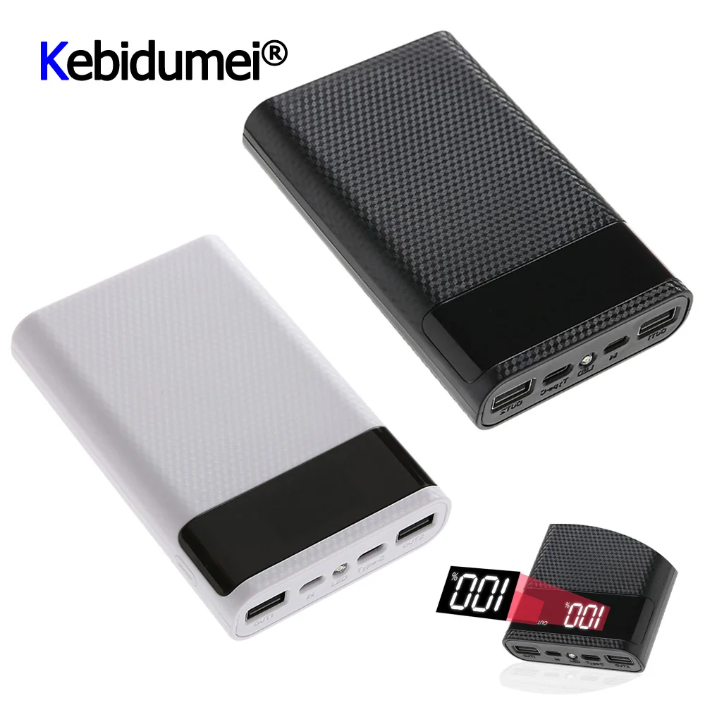 Чехол для портативного зарядного устройства с двумя USB портами типа C сделай сам