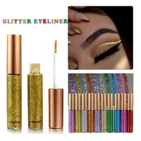 brand new 10 colors white gold glitter eyeshadow for easy to wear waterproof liquid eyeliner beauty eye liner makeup maquiagem