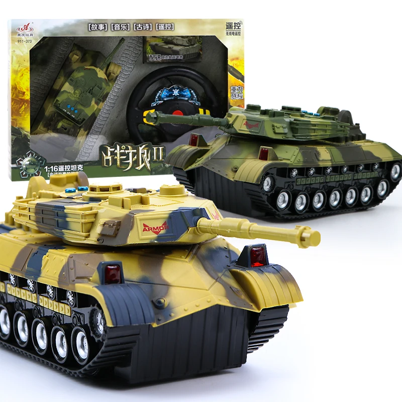 Радиоуправляемый Танк 1/16 Радиоуправление бронированный автомобиль детские