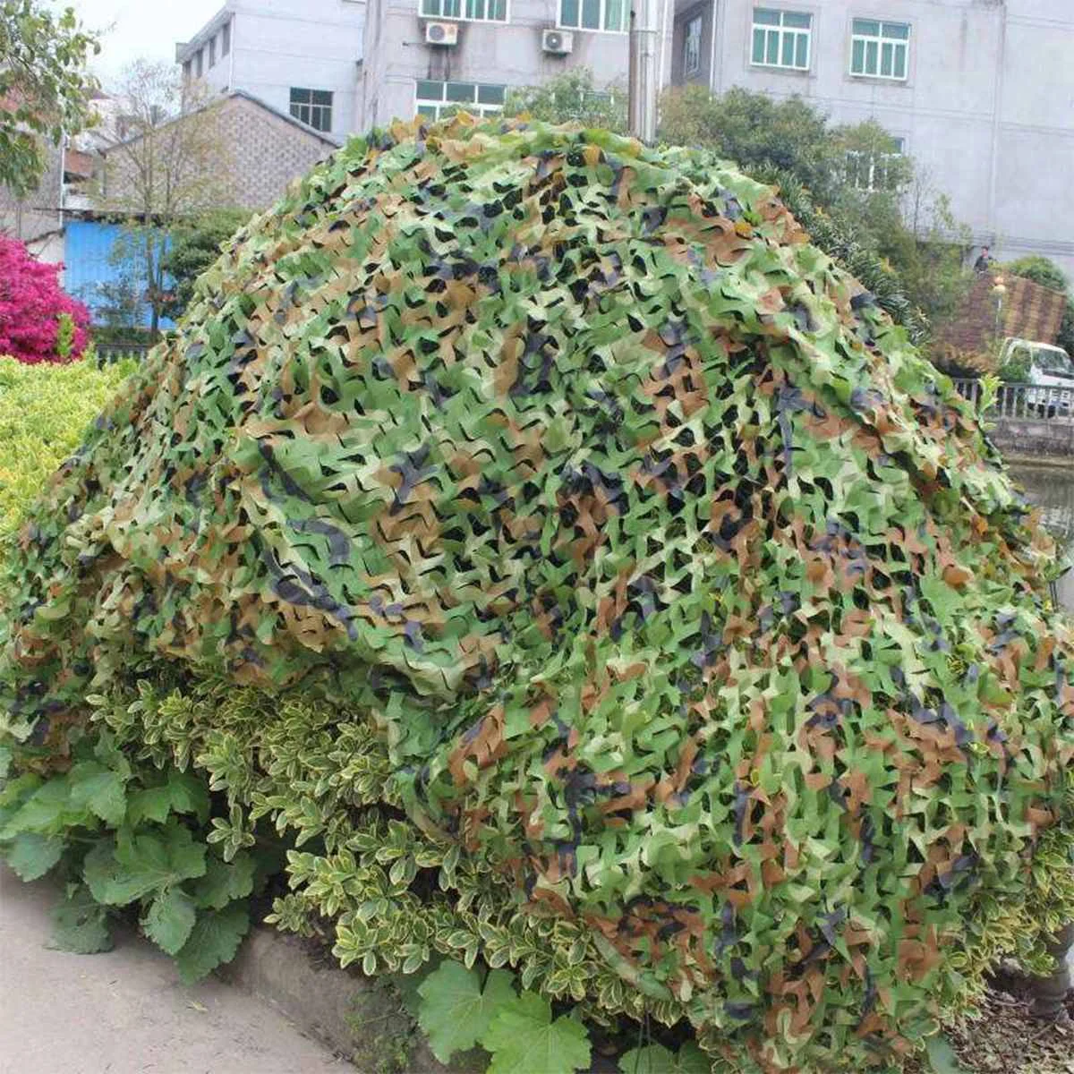Мульти-размер джунгли камуфляж сетка камуфляжная Сверхлегкий автомобилей
