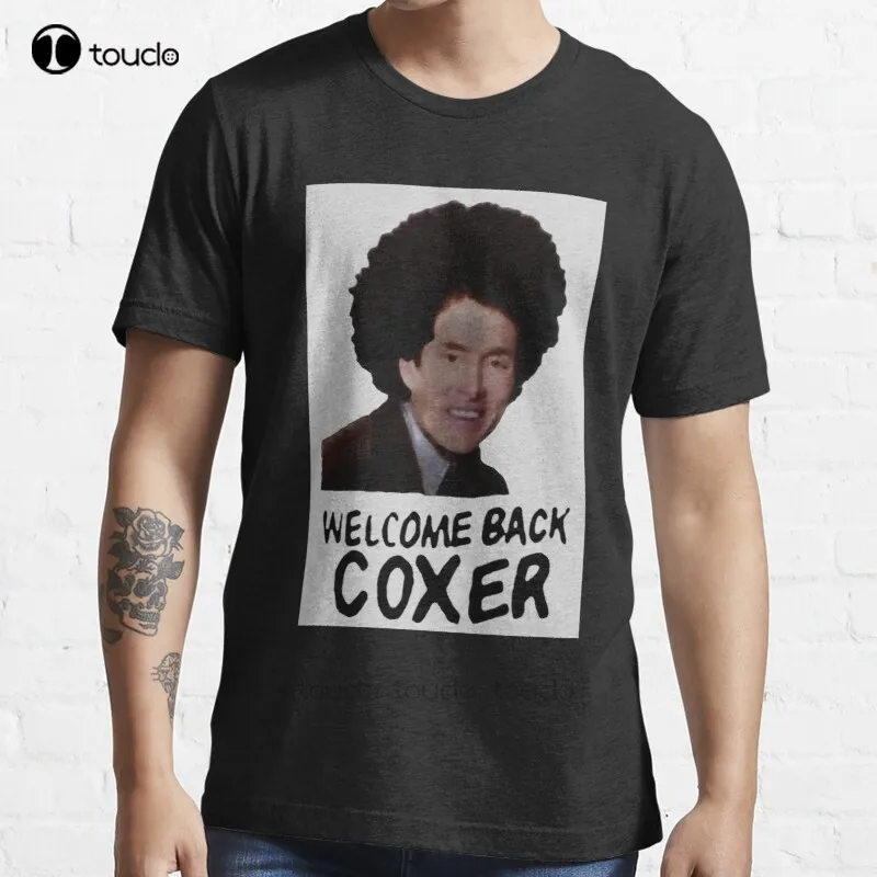 

New Scrubs - Welcome Back Coxer T-Shirt Cotton Men Tee Shirt mens shirts Custom aldult Teen unisex digital printing Tee shirt