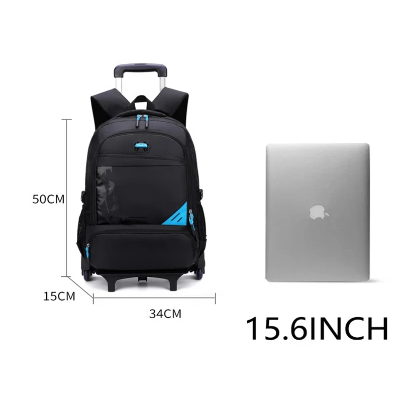 Trolley Children School Bags For Boys Backpack Wheeled Kids Schoolbag Student Bags Travel Luggage Suitcase Rolling Backpack