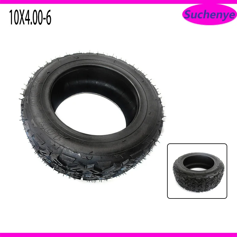 

10 inch 3.50-6 Vacuum Tire 90/70-6 for Electric Scooter Balancing Scooter 10x4.00-6 90/65-6 Universal Explosion-proof Tyre