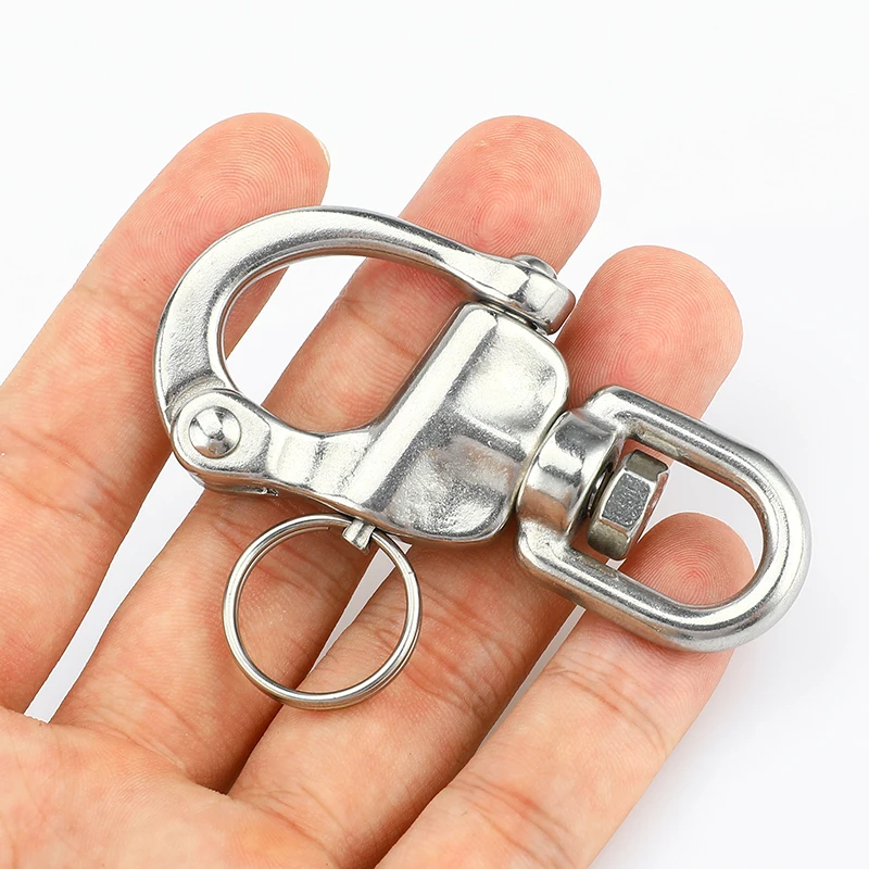 

Stainless Steel Swivel Shackle Quick Release Boat Anchor Chain Eye Shackle Swivel Snap Hook For Marine Architectural Hardware