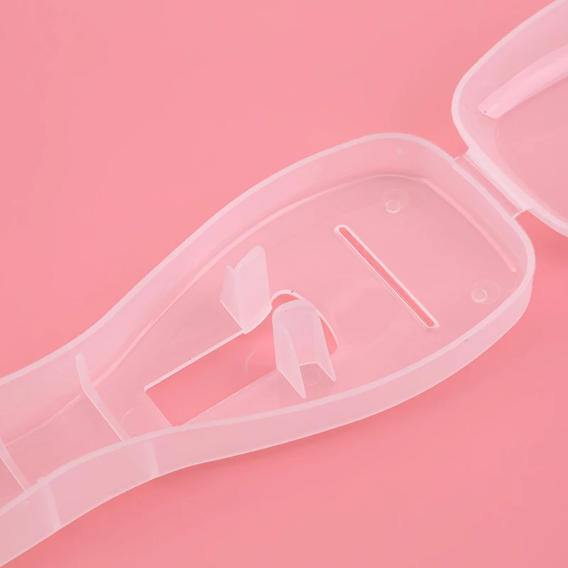 Transparent Portable Men Manual Razor Shaver Cover Travel Case Holder BoxShaver Storage Box Blades Organizer | Красота и здоровье