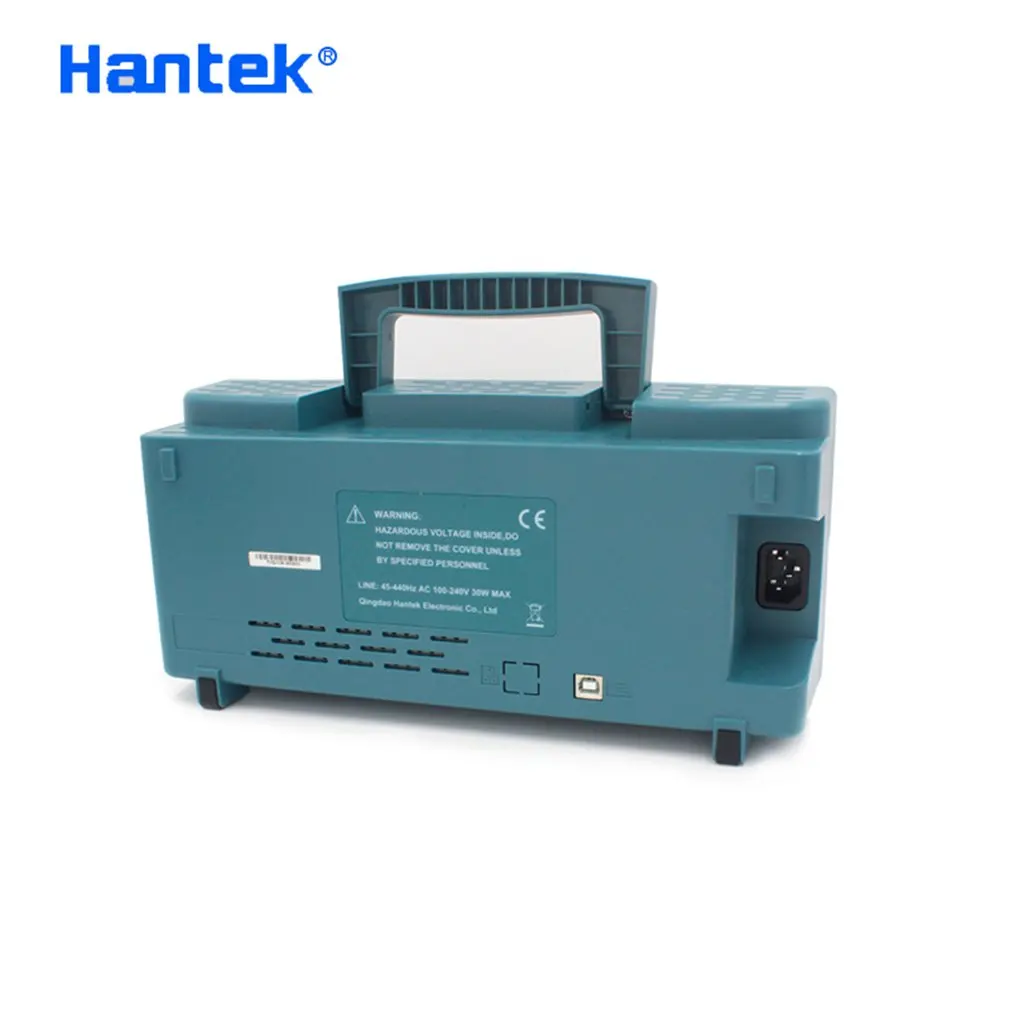 Цифровой осциллограф Hantek Портативный 100 МГц/200 МГц 2-канальный 1 Гвыб/с длина