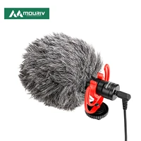 mouriv video record microphone and smartphone mic kit for dslr camera smartphone pocket youtube vlogging mic for iphone android