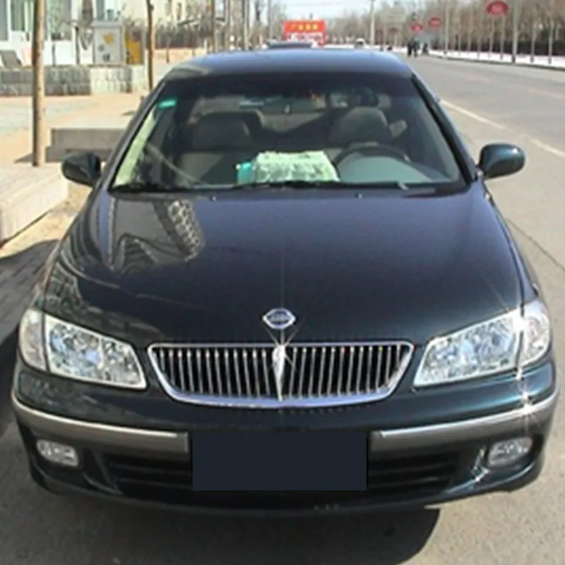 Автомобильный головной светильник с хромированным каркасом задний для NISSAN Sunny