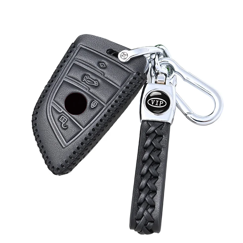 

For BMW5 Series 3 Series 1 Series 7 Series 525 530 x1 x4 x3 x6 x5 Leather key case keychain car accessories for girls