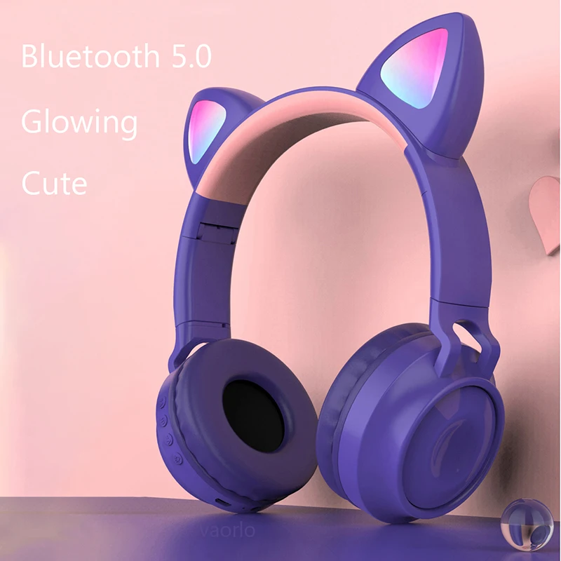 Ternzun ZW028 Bluetooth наушники красочные с функцией подачи Хай-Фай музыки и Поддержка TF
