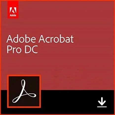 

Software Acrobat Pro DC 2020 A Very Easy To Use And Powerful PDF Professional Production Software Win/Mac