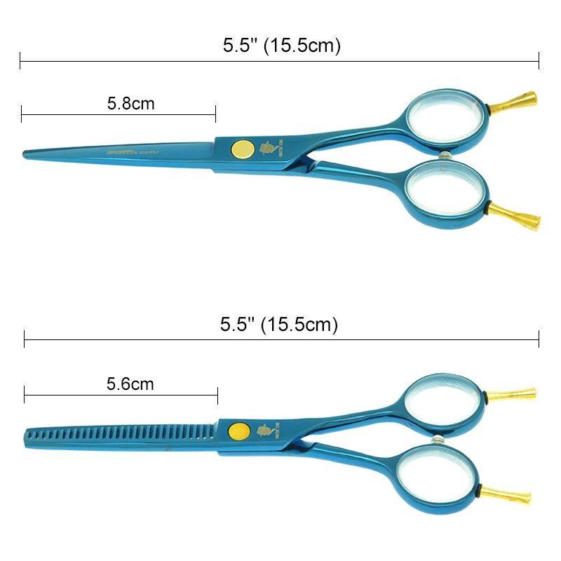 5 дюймов Парикмахерские ножницы для стрижки волос Smith Chu Hair Makas салон филировочные