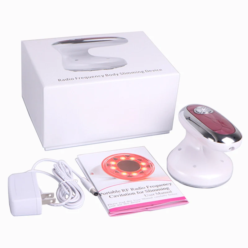RF кавитация ультразвуковой массажер для похудения светодиодный сжигатель жира