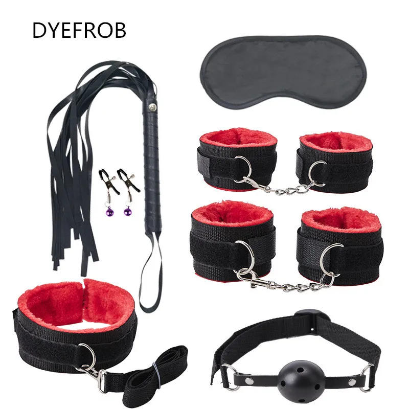 Dyefrob100% ручная работа сексуальная упряжка плетеная круглая с кисточками кожаная