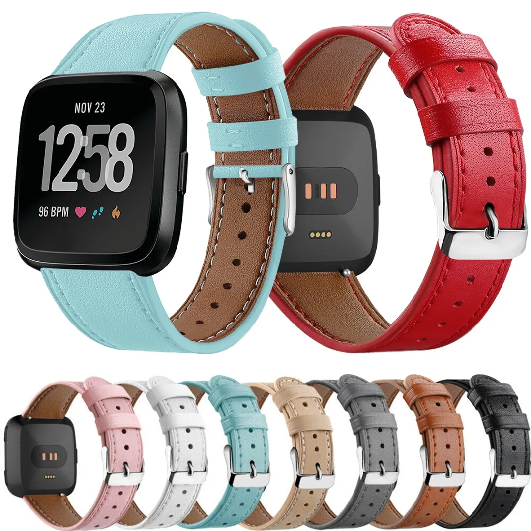 

Женская обувь из натуральной кожи, ремешок для наручных часов для Fitbit Versa 2 Lite смарт-часы модные повседневные наручные замена ремешок для Fitbit...
